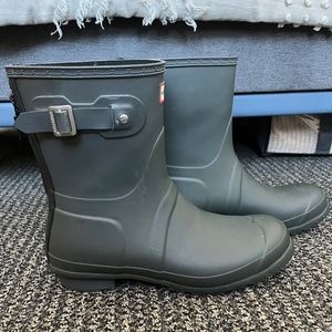 Gray Short Hunter Rainbows with Zipper